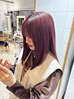 プラグ バイ ネオリーブ(plug by neolive)&nbsp;レイヤーロング×髪質改善 [髪質改善/縮毛矯正]韓国A