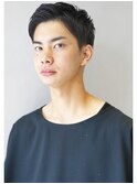 外国人風 ☆ アップバング × ショートセミウエット。