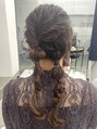 フィヴェント(Fivent) ヘアアレンジも大好きです♪