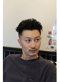 新宿/ピンパーマ/スキンフェード