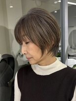 GBG 自由が丘 自由が丘ブリーチリタッチカラー白髪ぼかしハイライト白髪染め