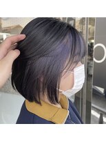クレーデヘアーズ 相田店(Crede hair's)&nbsp;インナーカラー×ボブ