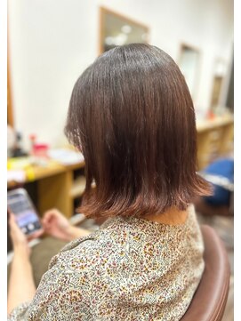 ケイズプラス(K's PLUS) 丸くないボブ