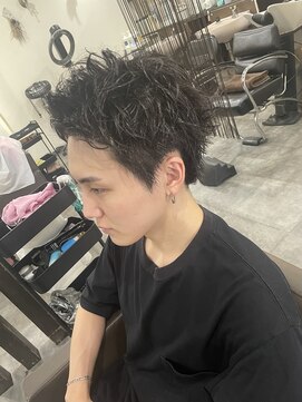 ヘアープロポーザー ラグ(hair proposer Leggu) スパイキーショート×ユルパーマ