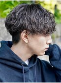 波巻きスパイラルツイストスパイラルパーママッシュメンズヘア