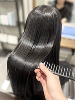 コルク(colku)&nbsp;髪質改善カラーエステ / ブルーブラック / 髪質改善 / 仙台 長町