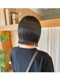 切りっぱなしボブ/タイトボブ/くびれボブ/ボブ［甲府駅］