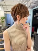 大人美人ショート/くびれショート/ショートヘア/ベリーショート