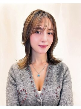 アロン(Allons Ginza) 大人可愛い外ハネスタイル