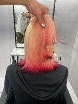 ニューワン バイ ネイバー 立川(Newone by neighbor)&nbsp;レイヤーカットナチュラルハイトーンデザインカラー[立川駅]