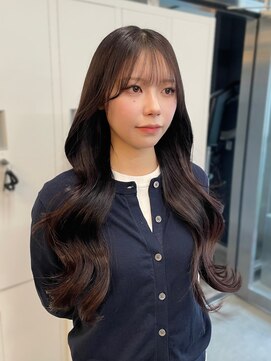 アリュウル 表参道(ALLURE) 小顔ヘア！トレンドくびれヘア×モカブラウンカラー◯伊藤