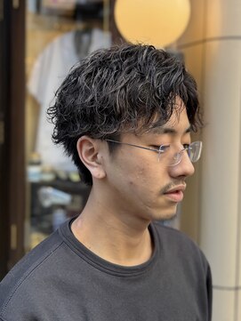 ヒロギンザバーバーショップ 大宮店(HIRO GINZA BARBER SHOP) 縦落ちツイストスパイラル/大宮/ツイスパ/メンズカット