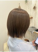 伸ばしかけショートでも可愛く♪