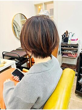 ニューライン 豪徳寺 山下(New-Line) 30代.40代大人かわいいショートボブ