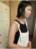 20代30代/平尾/ブリーチ＆ダブルカラー/ボブ