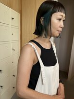 イノセントヘア(innocent.hair)&nbsp;20代30代/平尾/ブリーチ＆ダブルカラー/ボブ
