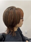 ブリーチ無しのダブルカラー