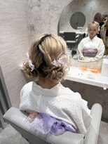 ベルグロー(BELLEGROW)&nbsp;ツインお団子/お団子ヘア/イベントヘア