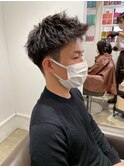 スパイキーショート/メンズカット/短髪/越谷