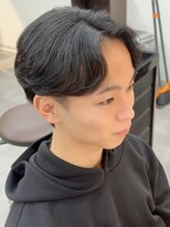 シーフ 千葉(Cyf)&nbsp;MEN’S HAIR/千葉駅/センターパート/曲がる縮毛矯正/齊藤大樹