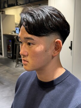 海外ヘア/スパイキーショート/スキンフェード/河原町三条K