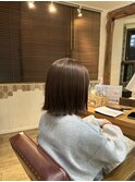 定番人気！切りっぱなしボブ！！！