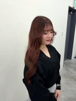 アウラ(AURA)&nbsp;ブリーチなしピンクブラウン