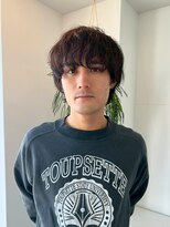 ワク(WAKU) 【WAKU】メンズ/ツイストパーマ/マッシュショート