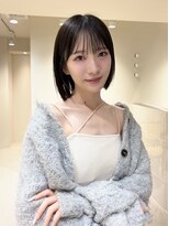 エンス 銀座(Ence) 暗めカラー/韓国風巻き/レイヤーカット/髪質改善/縮毛矯正/銀座