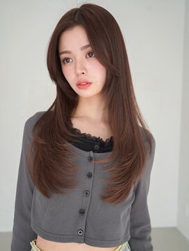 アンジェリカラボ(ANGELICA LABO) ANGELICA レイヤーカット ココアベージュ 艶カラー