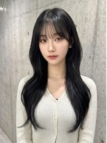 リティアンドビューティースタジオモッズシブヤ(LITTY&beauty studio M.O.D shibuya)&nbsp;レイヤーカット/韓国ヘア/黒髪