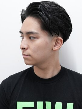 モリゲン フェローシップ レグ(MORIGEN fellowship REGU) メンズカットアップバングツーブロックマッシュショート0704