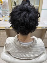 アッシュ 千歳烏山店(Ash)&nbsp;30代40代大人女子刈り上げショート刈り上げパーマメンズライク