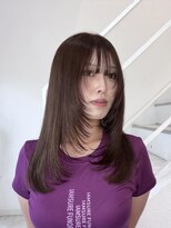タイドヘア 茨木店(TIDE HAIR)&nbsp;レイヤーカット×ナチュラルカラー