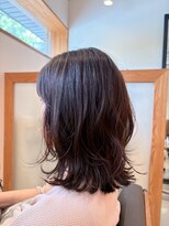 ルーンヘアー(Lugn hair) 外ハネミディアム
