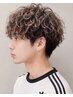 ★maco2回目指名再来限定★メンズカット＋パーマ＋眉カット￥11,000