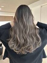 リリット(ReLit) 小顔黒髪クラゲヘアーオリーブグレーココアベージュバーガンディ
