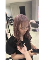 ミングルクラーロヘアー(MINGLE CLARO hair)&nbsp;ラベンダーピンク＆エンドカラー