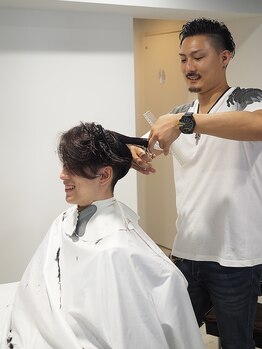 メンズ ヘアープロデュース フェード(Men’s hair produce FADE)の写真/《人気急上昇中のメンズ専用salon》メンズスタイルに特化したオ-ナ-があなたの悩みや理想に合わせてご提案