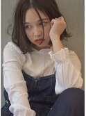 Ai Honda/ミディボブスタイル【丸み・束感・ナチュラル】