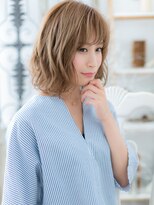 モッズヘア 越谷(mod's hair)&nbsp;■グラデーションカラー無造作ミディ105-4★越谷10代20代30代