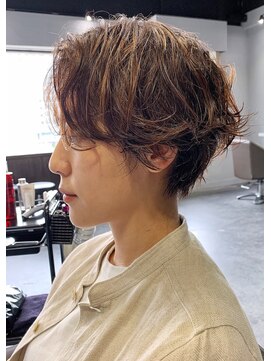 バロウ(BURROW) お客様スナップ ショートパーマ