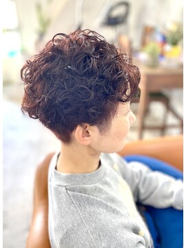 ヘアサロン リュッカ(Lycka) 【Ｌｙｃｋａ】　 2ブロックカーリーStyle