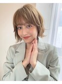 【 eL 横浜 】まろやかベージュ ボブ おすすめ