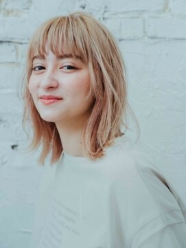 ヘアー アークス 上大岡店(hair ARKS) ハイトーン×外ハネミディARKS上大岡
