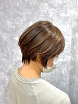 ノア 北浦和店(Noa) ミルクティーベージュ/ショートボブ/ショート/カット+カラー