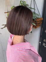 パム 恵比寿(PAM.)&nbsp;ハイライトローライトmixボブ【PAM./hana】