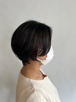 ブロッサム 若葉店(Blossom) 黒髪ショートボブ