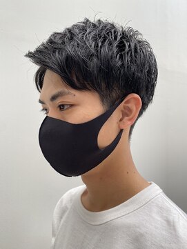 六本木美容室 白金店 メンズビジネス爽やかショート