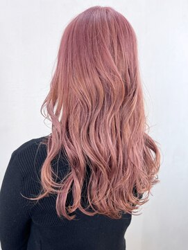 アルバム 銀座(ALBUM GINZA) ピンクベージュ_こなれミディホワイトグレージュ_ba390701